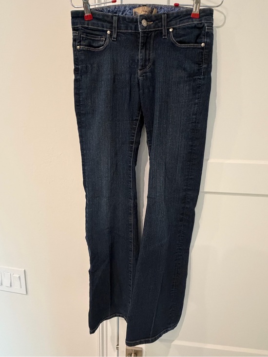 PAIGE Denim - PAIGE Skyline Dark Indigo Flare Jeans 27